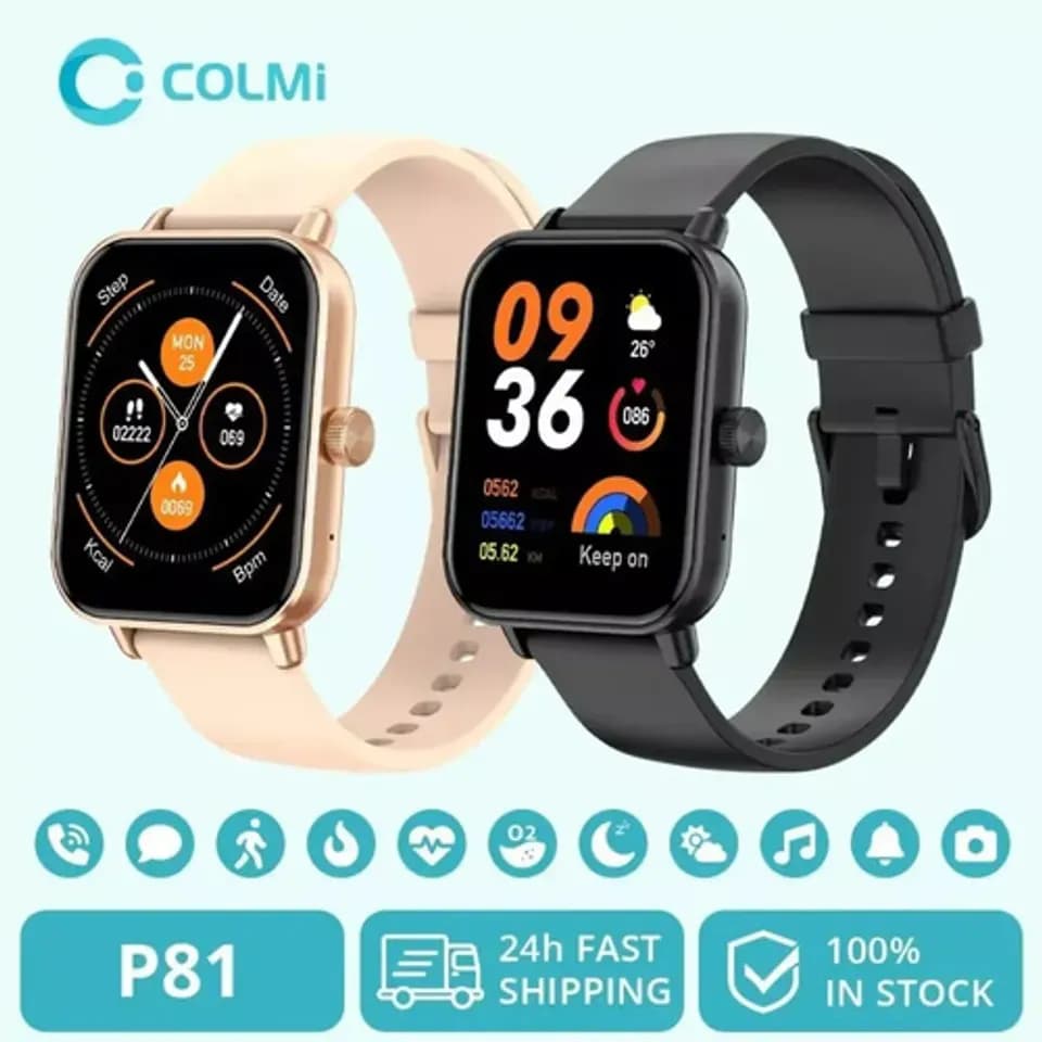 Relógio Smartwatch Colmi P81 Academia I Esporte